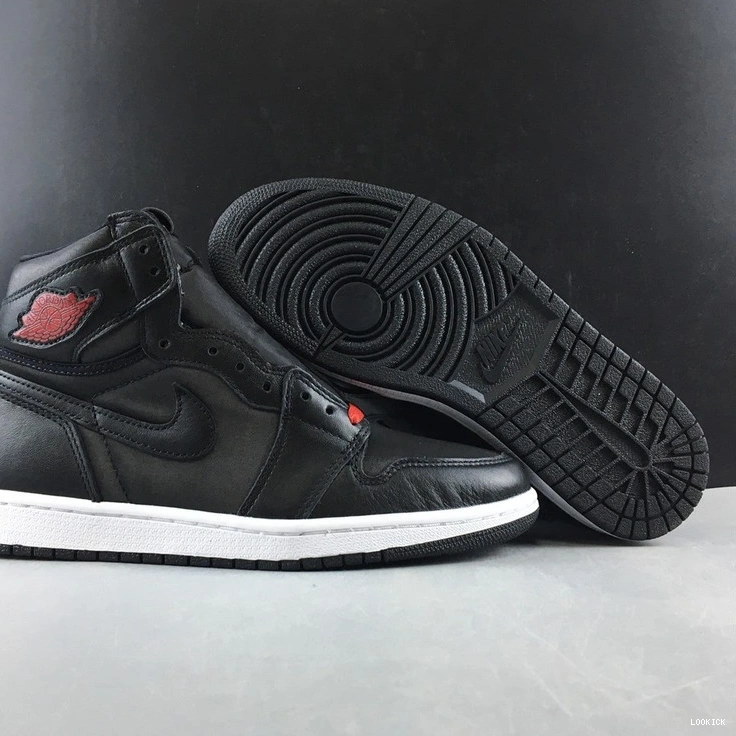 Rep Gym 1 Black Black Retro Red 555088-060 Jordan  High 0514